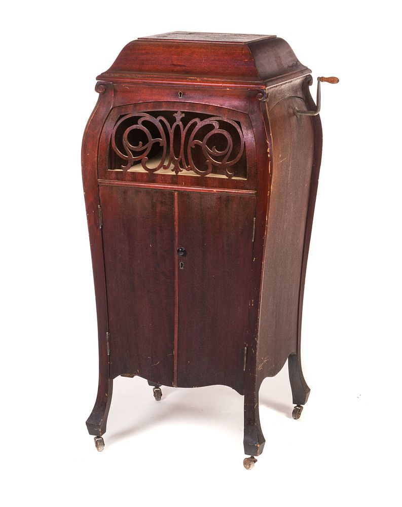 Appraisal: Mahogany Sonora Bombay Victrola Mahogany Sonora Bombay Victrola