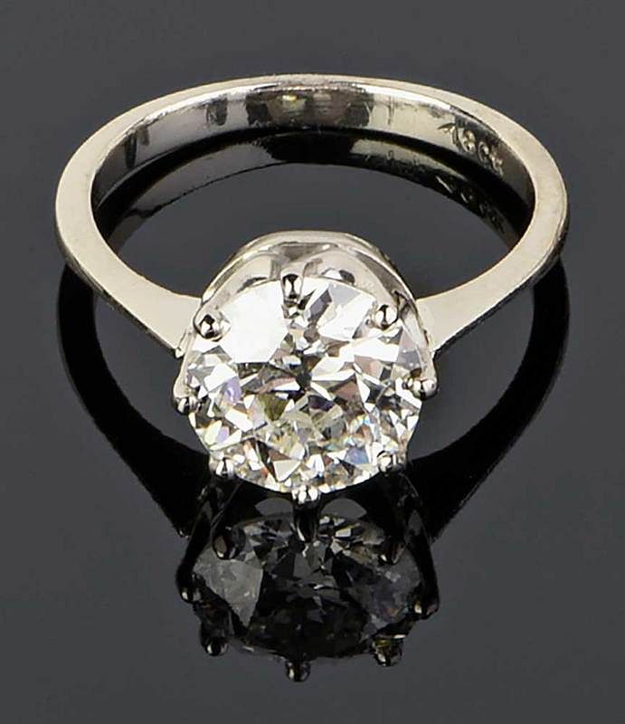 Appraisal: kt ct Diamond Ring center old European cut diamond cts