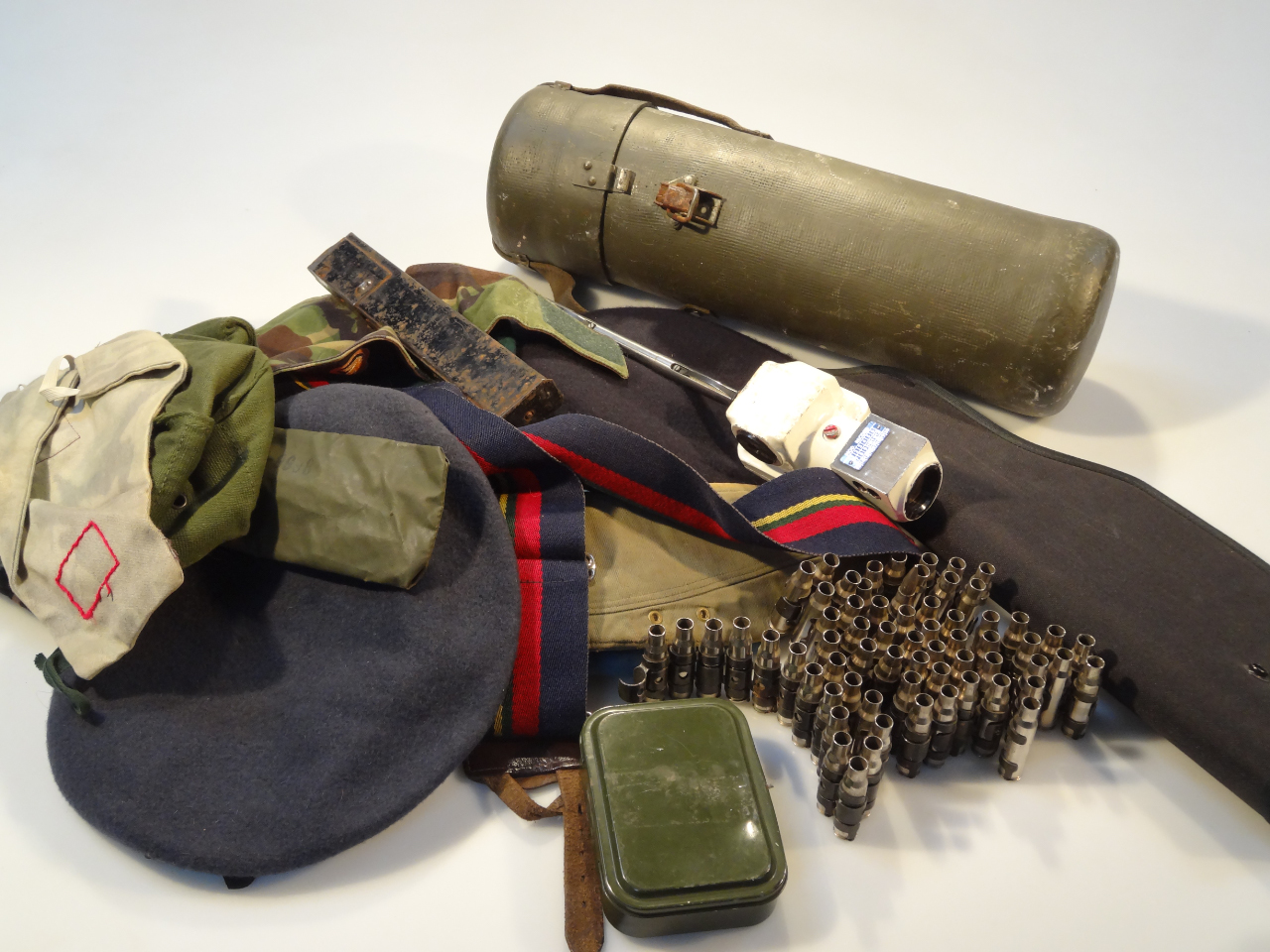 Appraisal: Various army related items to include a Boresight FVN no