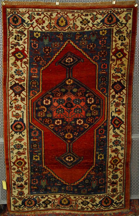 Appraisal: BIDJAR RUG Persia late th century feet inch x feet