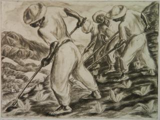 Appraisal: Irwin D Hoffman etching Irwin D Hoffman American - -