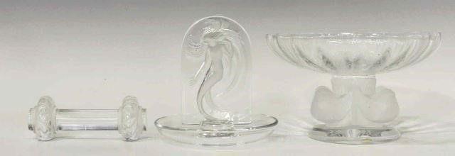 Appraisal: lot of Lalique France art crystal all with engraved signatures