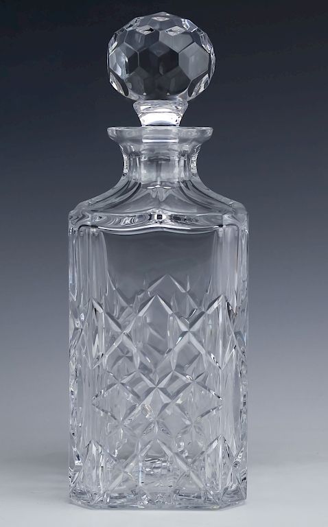 Appraisal: Tiffany Co Crystal Greneda Liqueur Decanter Tiffany Co cut crystal