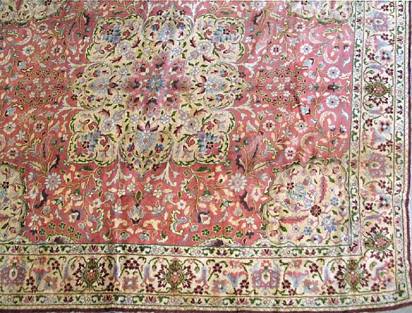 Appraisal: A European carpet size approximately ft x ft in