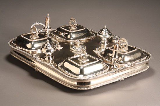 Appraisal: Lot Property of Various Owners English Silver Plate Supper Dish