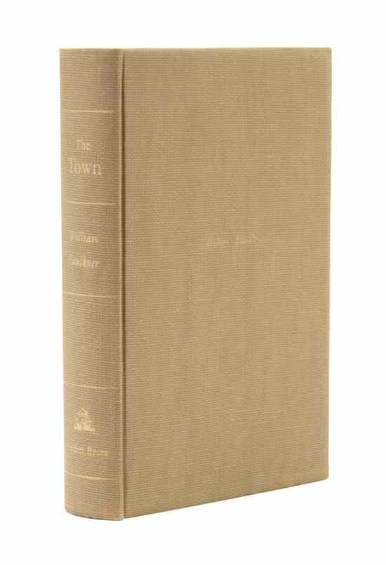 Appraisal: FAULKNER WILLIAM The Town New York Random House vo publisher's