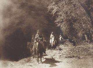 Appraisal: Vanishing Race by Edward S Curtis Edward Curtis - silvertone