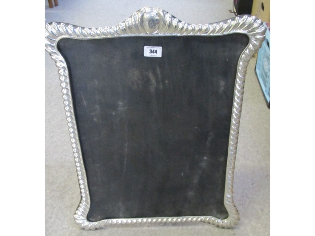 Appraisal: Large EP mounted photo frame