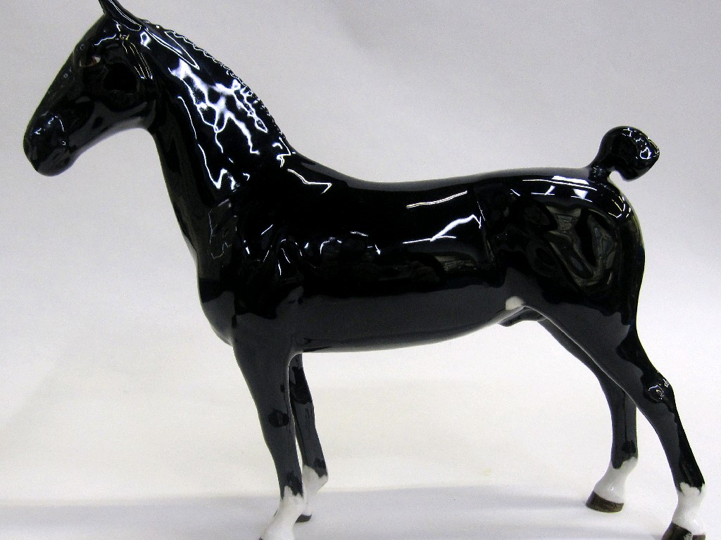 Appraisal: Beswick figure of a Hackney Horse 'Black Magic of Nork'