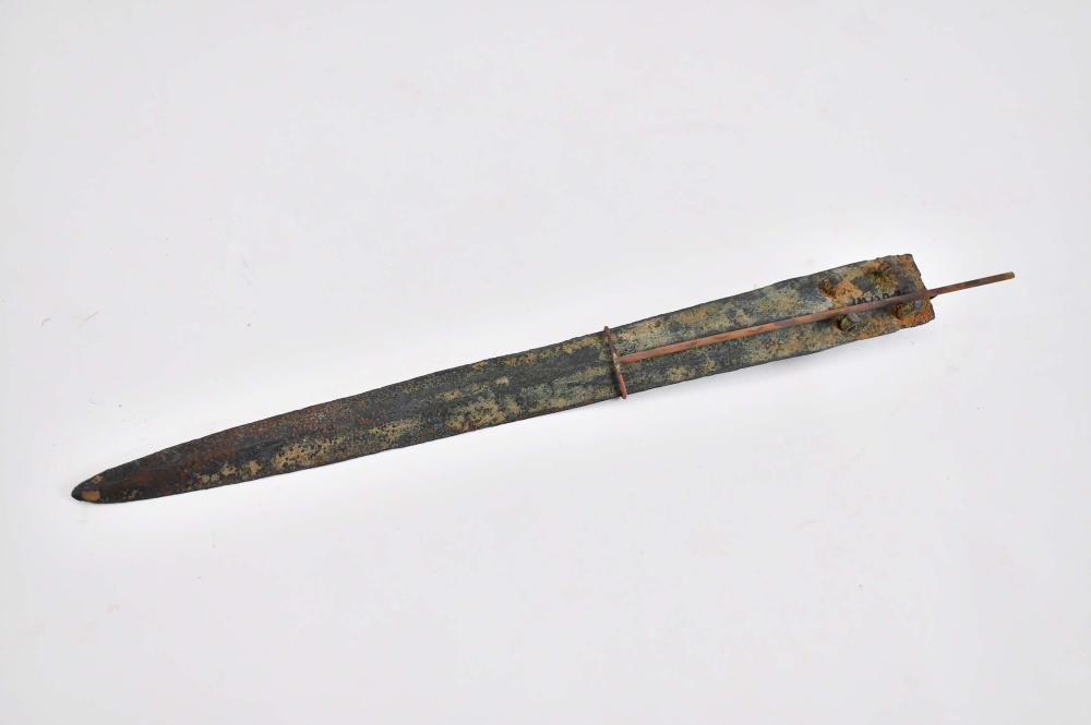 Appraisal: CANAANITE BRONZE BLADE - B C E Tapering on both