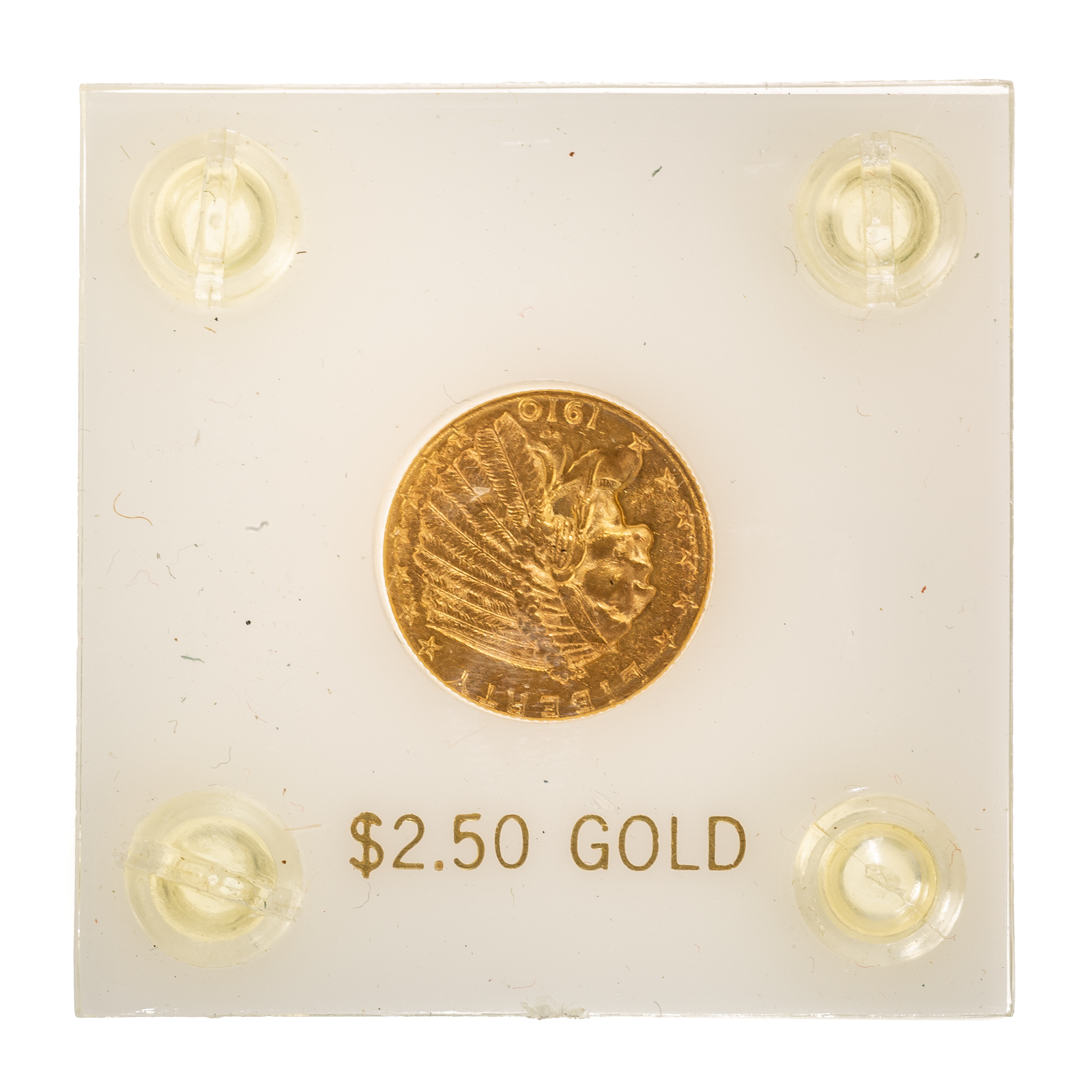 Appraisal: INDIAN GOLD QUARTER EAGLE CHOICE AU