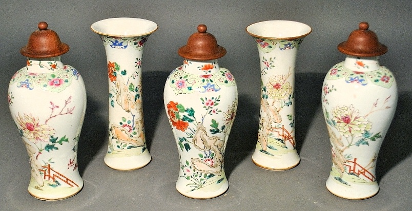 Appraisal: - Pair of late th early th c Chinese export