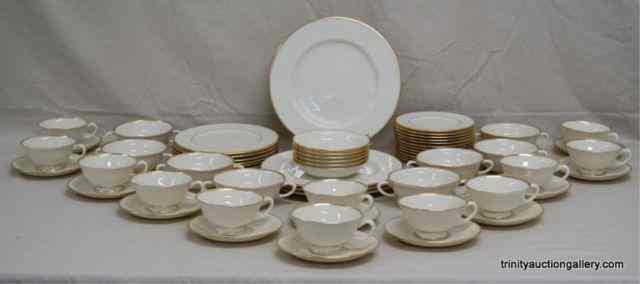 Appraisal: Lenox China Mansfield pcs Dinner WareThis is for a group