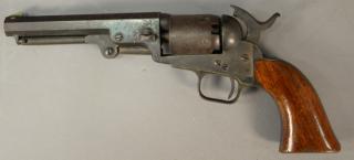 Appraisal: Colt model five shot percussion revolver having in octagon barrel