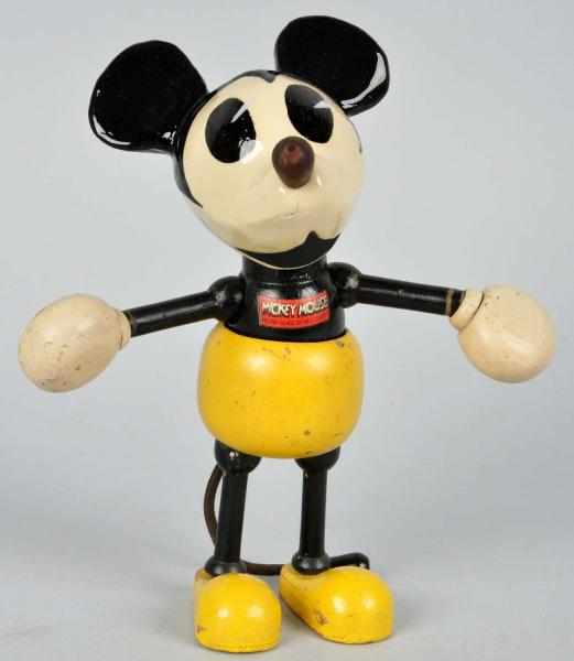 Appraisal: Walt Disney Mickey Mouse Pie-Eyed Figure Description Larger size variation