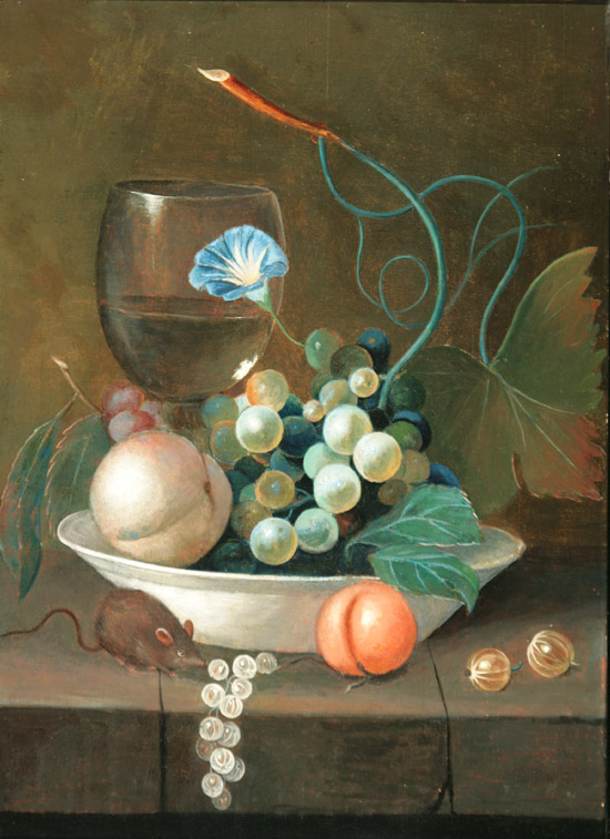 Appraisal: German or Dutch School th- th Century Still Life with