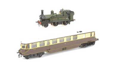 Appraisal: OO Gauge Kitbuilt GWR Steam and Diesel Loco comprising K's