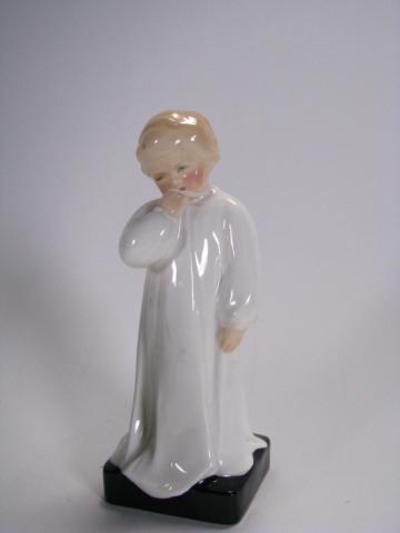 Appraisal: Royal Doulton figurine entitled Darling depicting child in white night