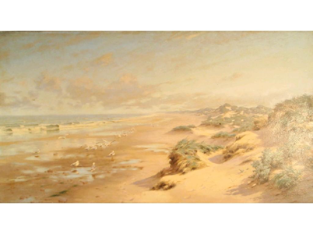 Appraisal: William Bartol Thomas - A coast of Lincolnshire no oil