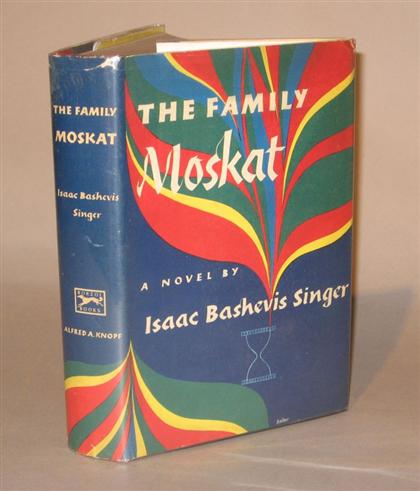 Appraisal: vol Singer Isaac Bashevis The Family Moskat New York Knopf