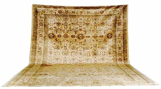 Appraisal: Pakistan Peshawar carpet ' x ' '' Provenance Aiken South