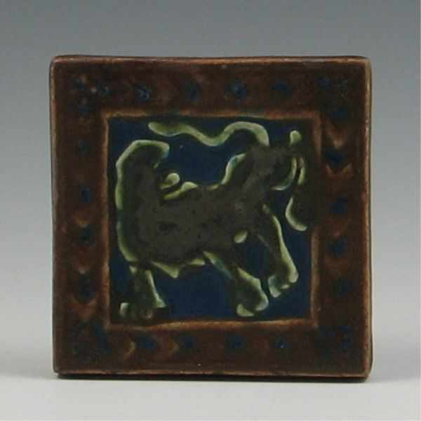 Appraisal: Decorative Tile marked with die impressed H G Y several