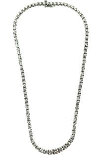 Appraisal: LADIES PLATINUM DIAMOND NECKLACE Very fine ladies platinum carats diamond