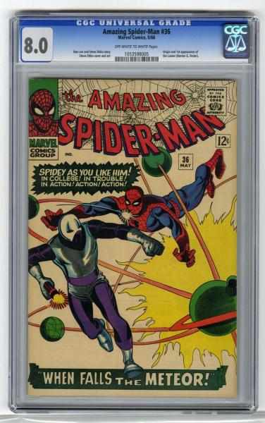 Appraisal: Amazing Spider-Man CGC Marvel Comics Stan Lee and Steve Ditko