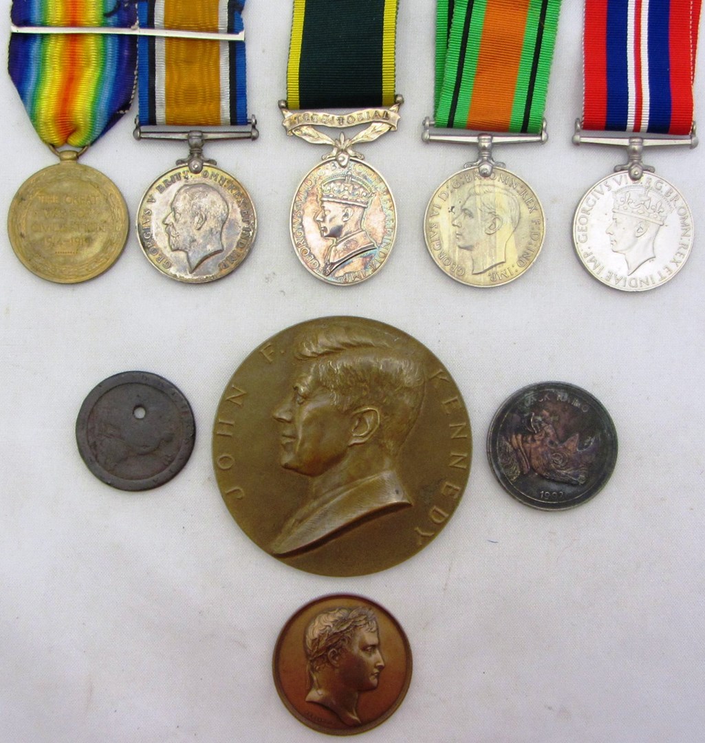 Appraisal: The - British War Medal and The - Victory Medal