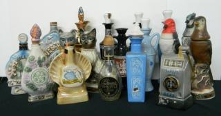 Appraisal: Jim Beam figural bottles Liquor- Jim Beam figural bottles including