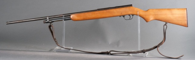 Appraisal: J C Higgins Model Bolt-Action Shotgun No serial Mostly gray