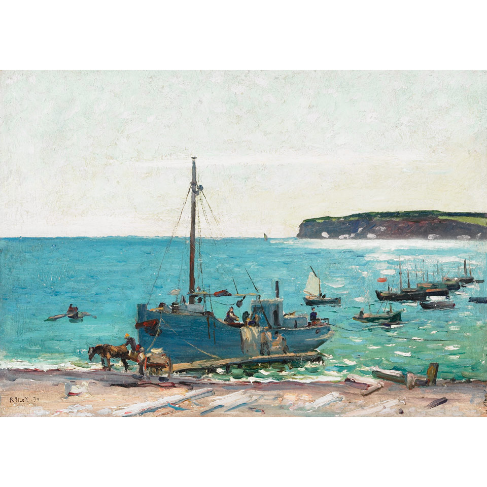 Appraisal: ROBERT WAKEHAM PILOT P R C A FISHING BOATS GASPE