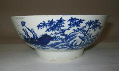 Appraisal: A PENNINGTON PORCELAIN BOWL th century of circular form blue