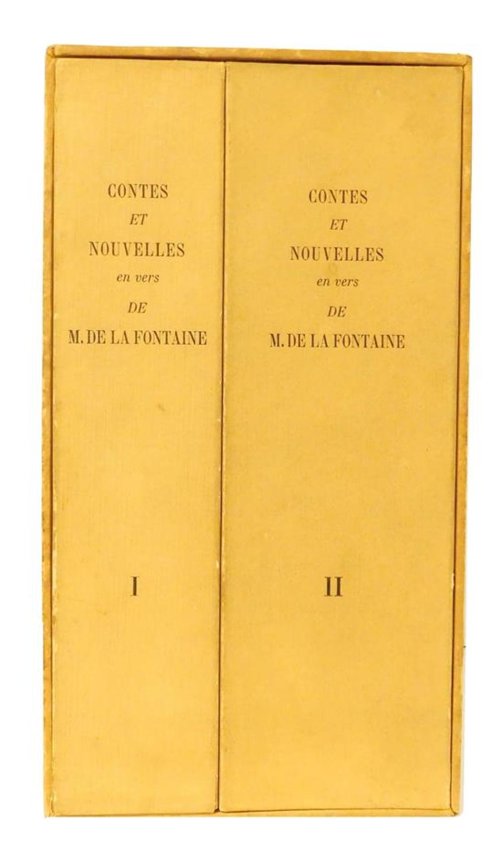 Appraisal: BOOKS Volumes including La Fontaine Jean de Contes et Nouvelles