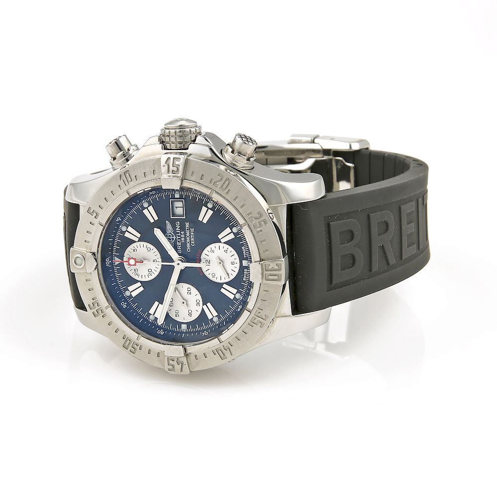 Appraisal: Breitling Stainless Steel Avenger Chronograph Breitling Stainless Steel Avenger Chronograph