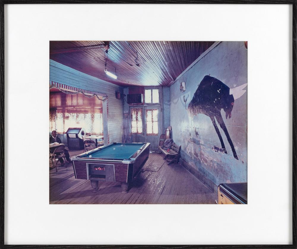 Appraisal: BARNEY ILMES MISSOURI B RIVERSIDE LOUNGE SHAW CHROMOGENIC PRINT X