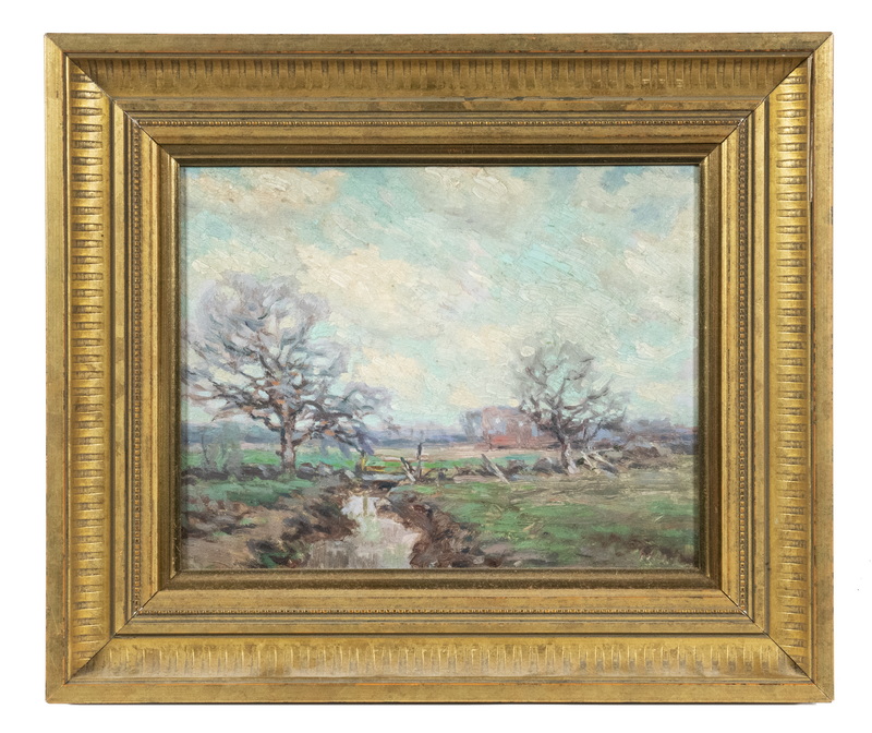 Appraisal: HENRY RODMAN KENYON MA LA RI - Pastoral Landscape with