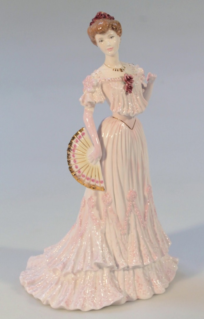 Appraisal: A Coalport Compton and Woodhouse figure Lady Rose At The