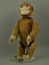 Appraisal: ANIMATED MONKEY DOLL - EARLY BROWN MOHAIR MONKEY DOLL JOCKO