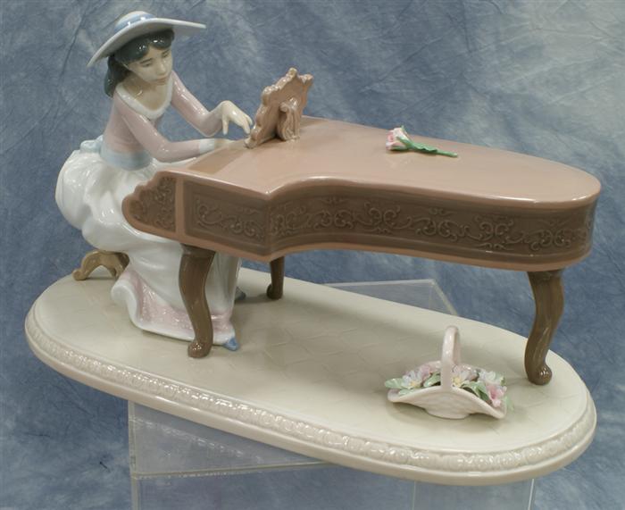 Appraisal: Lladro figurine Spring Recital no damage l Estimate -