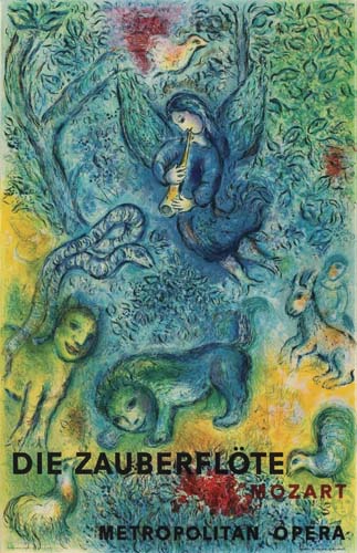 Appraisal: MARC CHAGALL DIE ZAUBERFL TE x inches x cm Mourlot