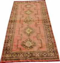 Appraisal: An Oushak Gallery Runner circa 's Wide runner with an