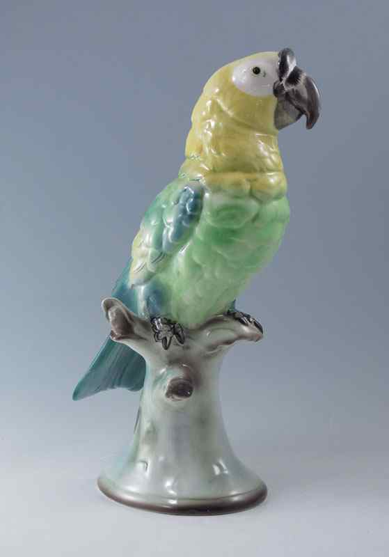 Appraisal: GOLDSCHEIDER EVERLAST MODEL OF A PARROT Ca - ''