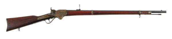 Appraisal: FINE SPENCER SPRINGFIELD CONVERSION RIFLE Cal SN ESA cartouche on