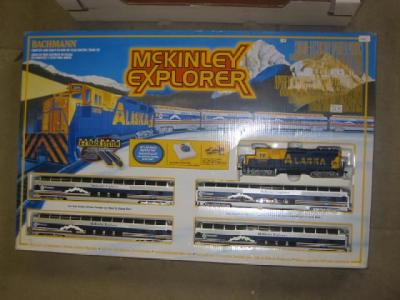 Appraisal: A Bachmann electric train set McKinley Explorer with American diesel