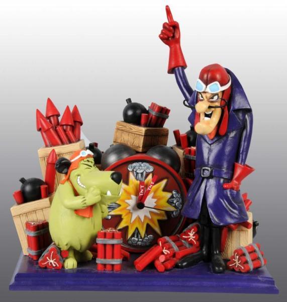 Appraisal: Dick Dastardly Muttley Alarm Clock Display Description Contemporary Condition Near