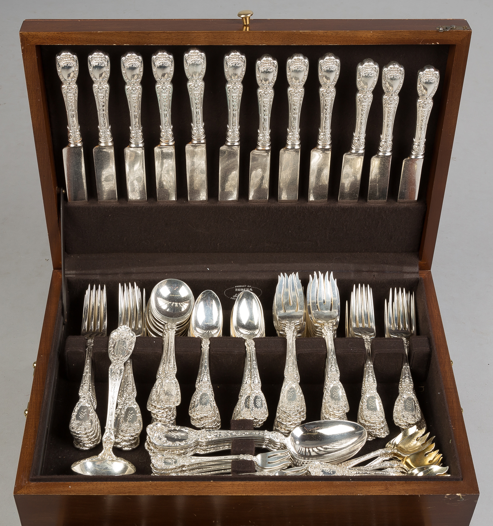 Appraisal: Gorham Sterling Silver Flatware - Florentine Pattern pieces ozt weighable