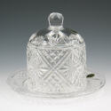 Appraisal: Waterford Society Samuel Miller Dessert Dome from Includes original box