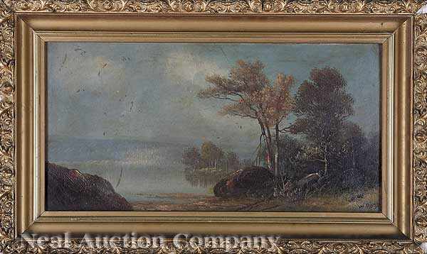 Appraisal: William Merritt Post A N A American Connecticut - pair