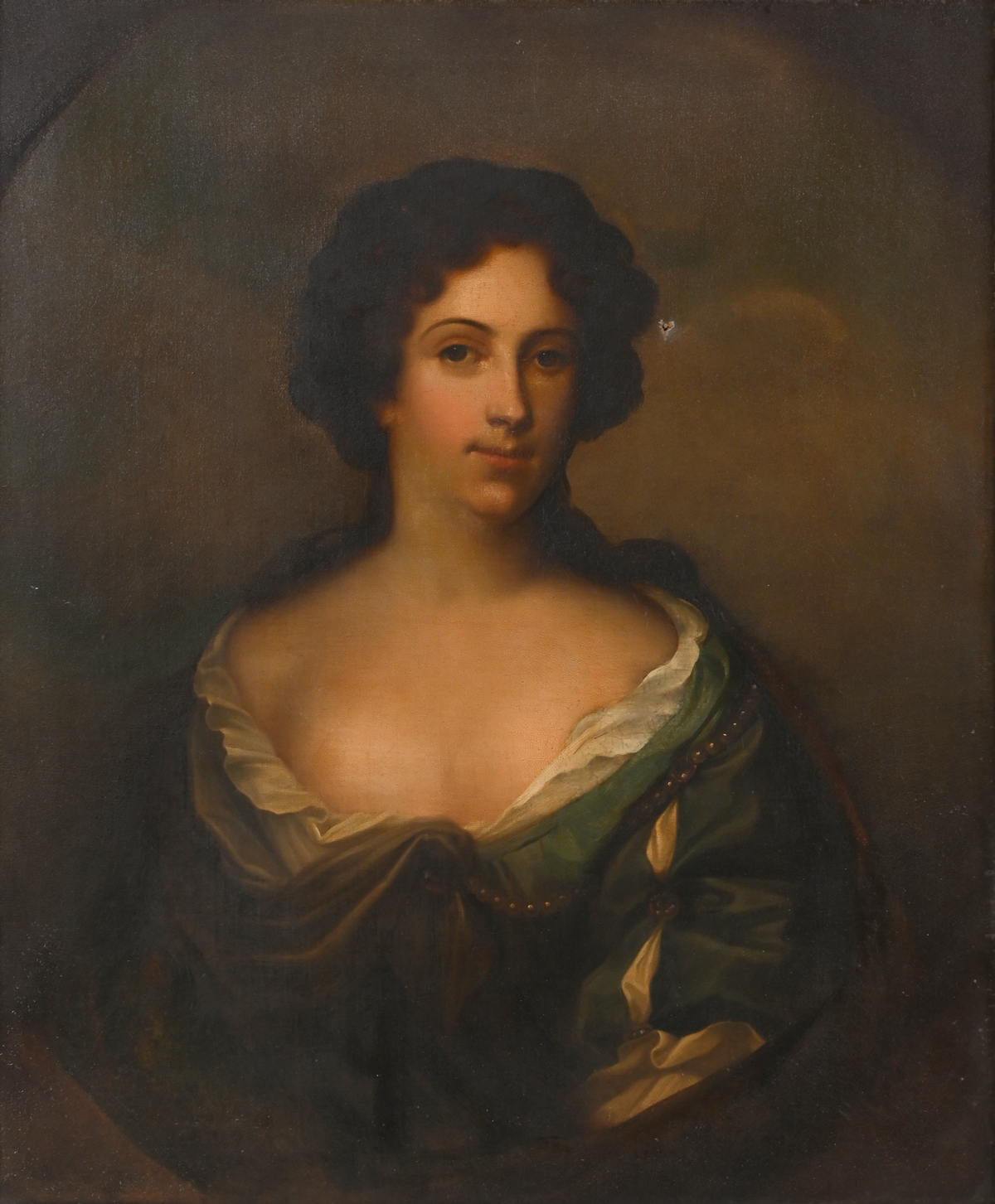 Appraisal: IMPRESSIVE EARLY OIL PAINTING POSSIBLY MARGARET CARPENTER BY LELY Early